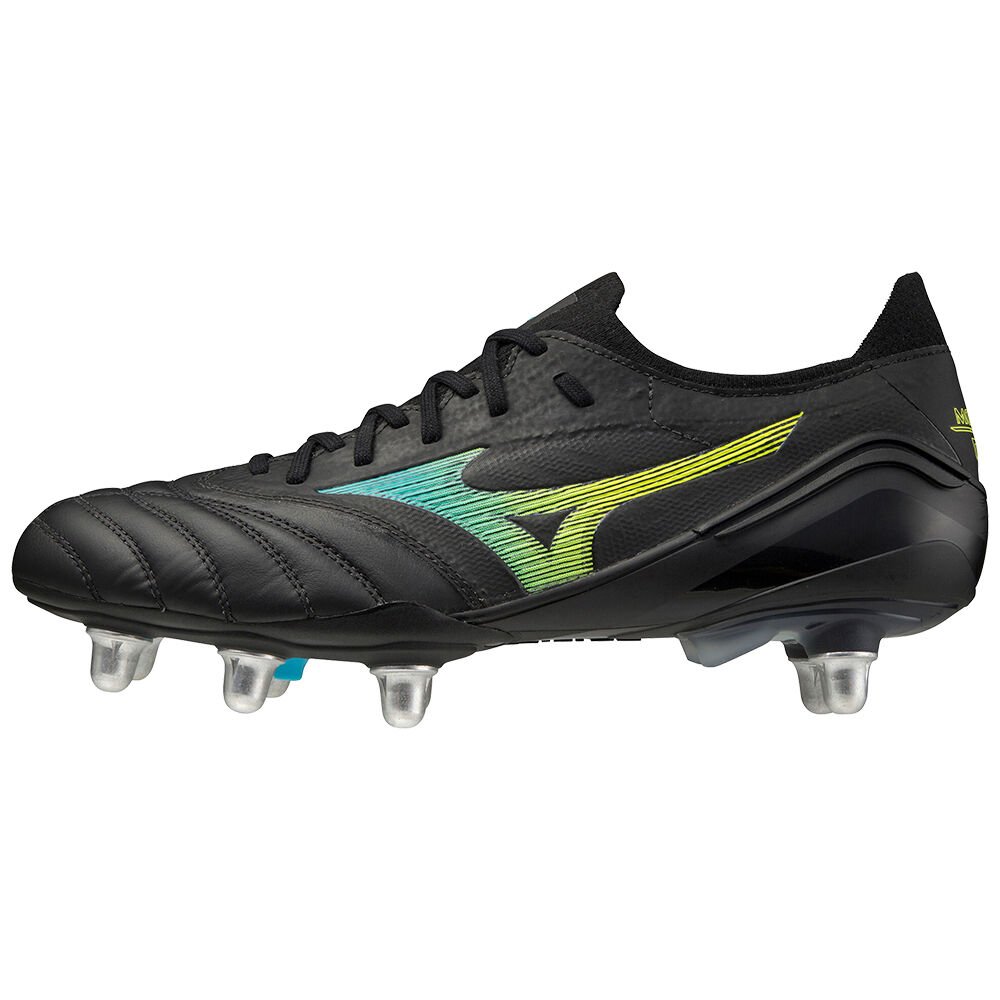 Tacos de Futbol Mizuno Morelia Neo Iii Beta Elite Si Para Mujer Negros/Azules Turquesa 6278954-YD